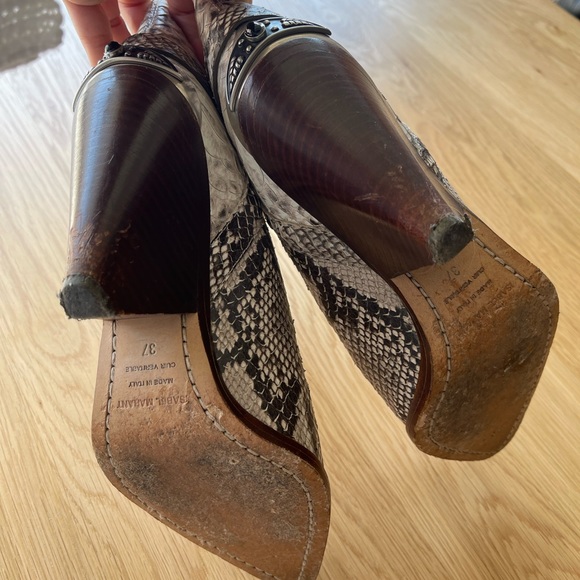 Isabel Marant snakeskin booties - Picture 14 of 15
